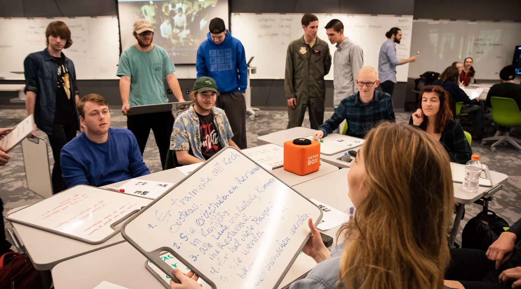 Students in the TILL classroom